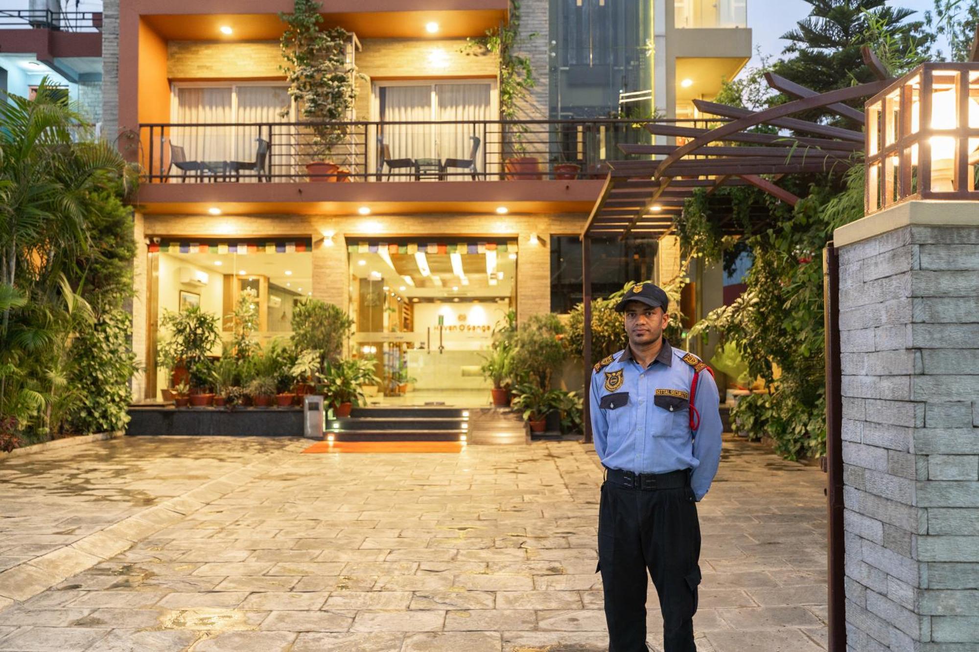 Hotel Haven O' Ganga Pokhara Exterior foto
